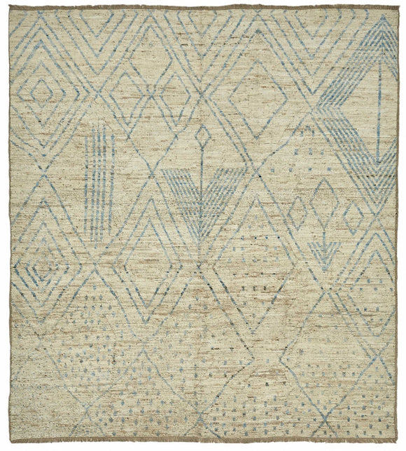 8x9 Contemporary Tribal Area Rugs - 47933