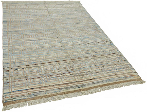 5x7 Contemporary Tribal Area Rugs - 47937