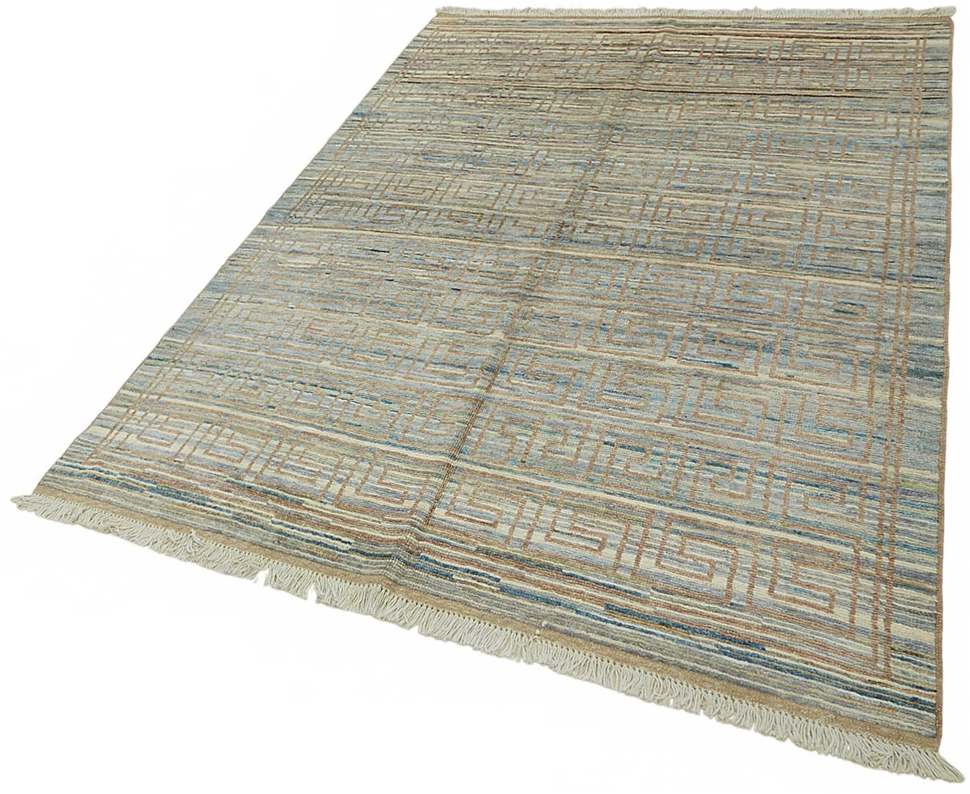 5x7 Contemporary Tribal Area Rugs - 47937