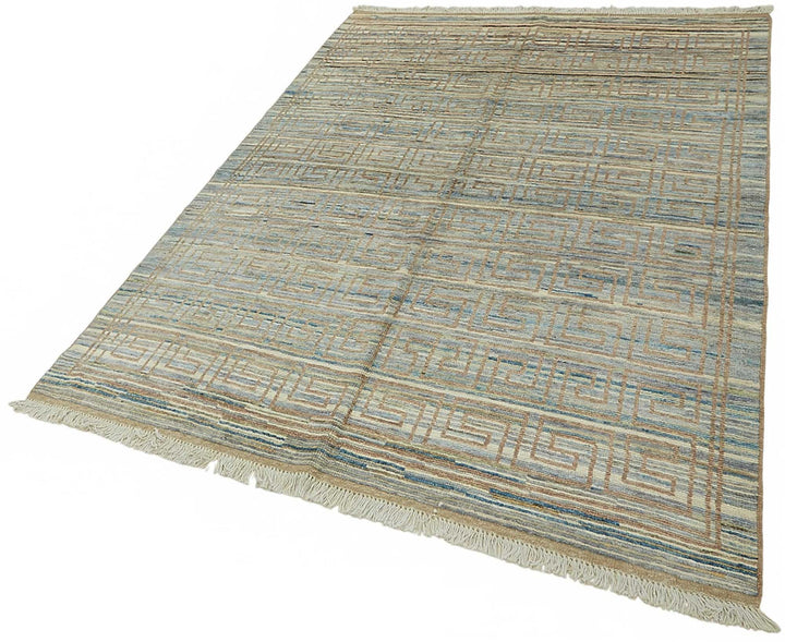 5x7 Contemporary Tribal Area Rugs - 47937