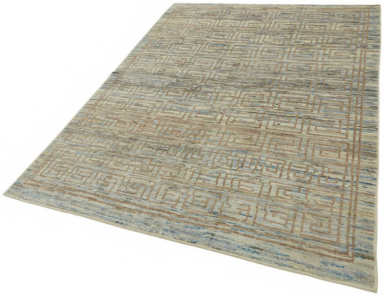 5x7 Contemporary Tribal Area Rugs - 47938