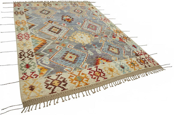 7x10 Contemporary Tribal Area Rugs - 47940