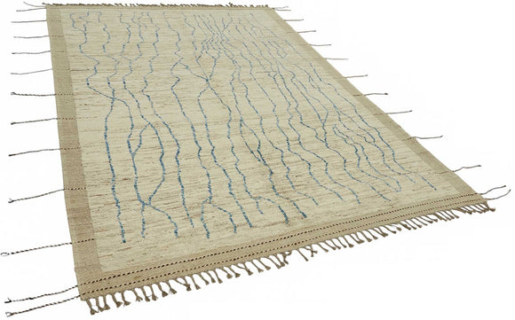 7x10 Contemporary Tribal Area Rugs - 47941