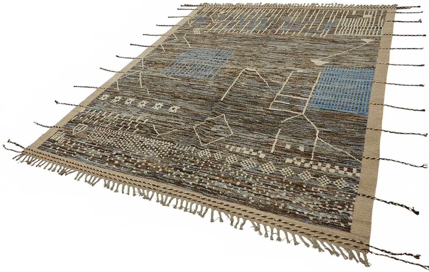 7x10 Contemporary Tribal Area Rugs - 47944