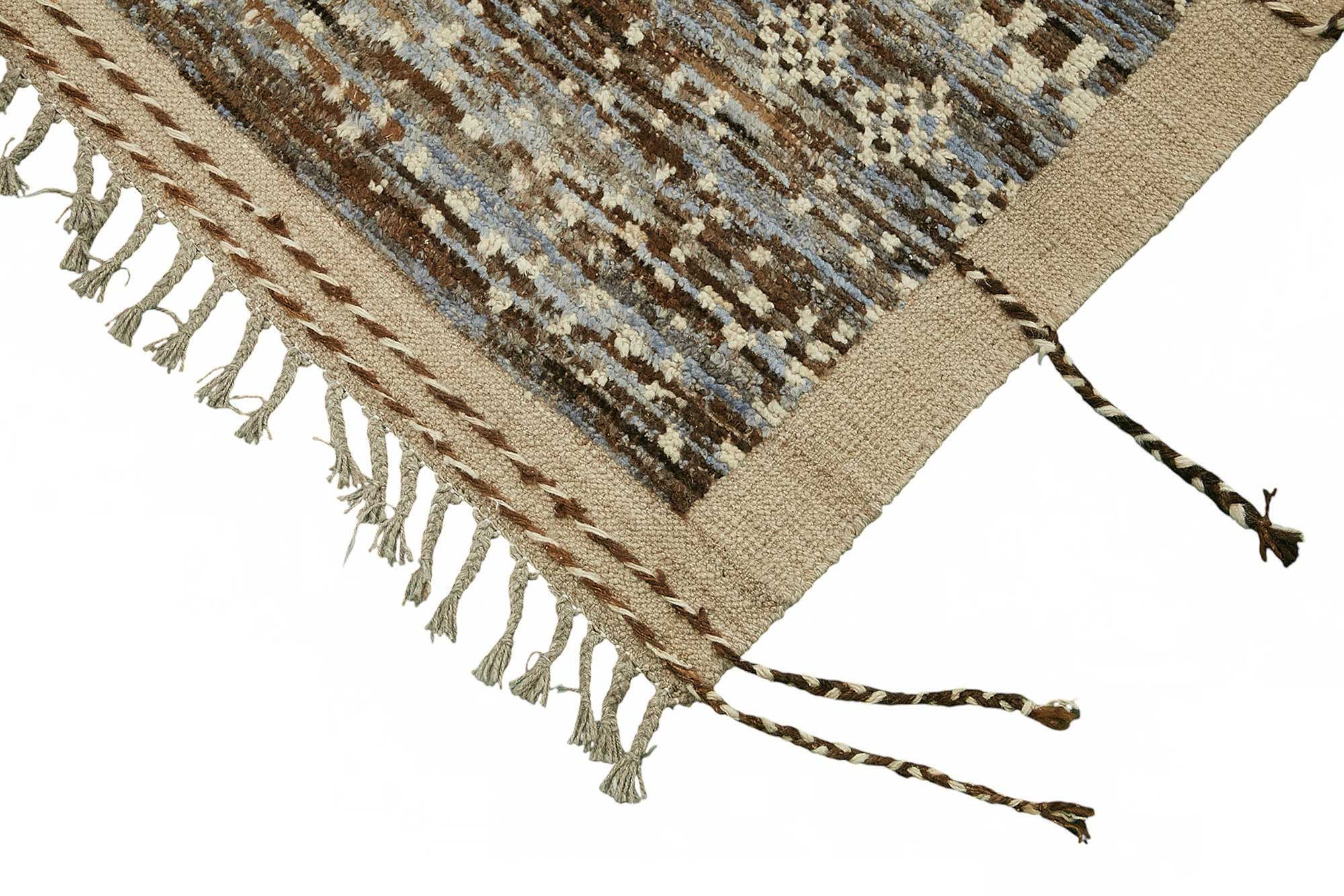 7x10 Contemporary Tribal Area Rugs - 47944