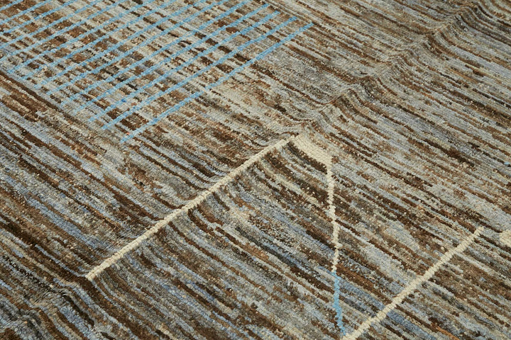 7x10 Contemporary Tribal Area Rugs - 47944