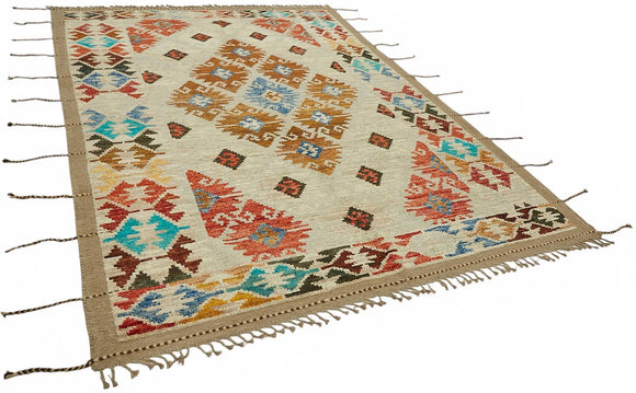 7x10 Contemporary Tribal Area Rugs - 47945