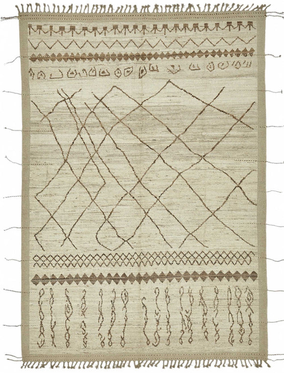 7x10 Contemporary Tribal Area Rugs - 48076
