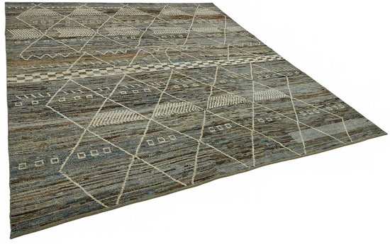 9x10 Contemporary Tribal Area Rugs - 48081