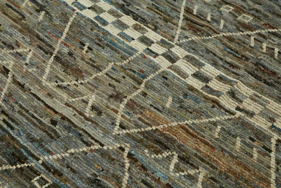 9x10 Contemporary Tribal Area Rugs - 48081