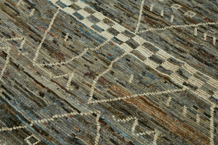 9x10 Contemporary Tribal Area Rugs - 48081