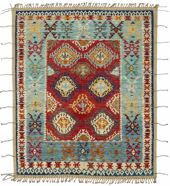 8x10 Contemporary Tribal Area Rugs - 48082