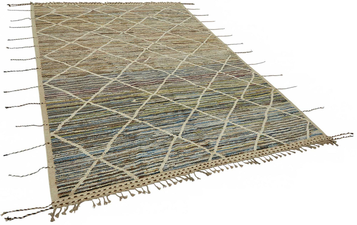 6x10 Contemporary Tribal Area Rugs - 48083