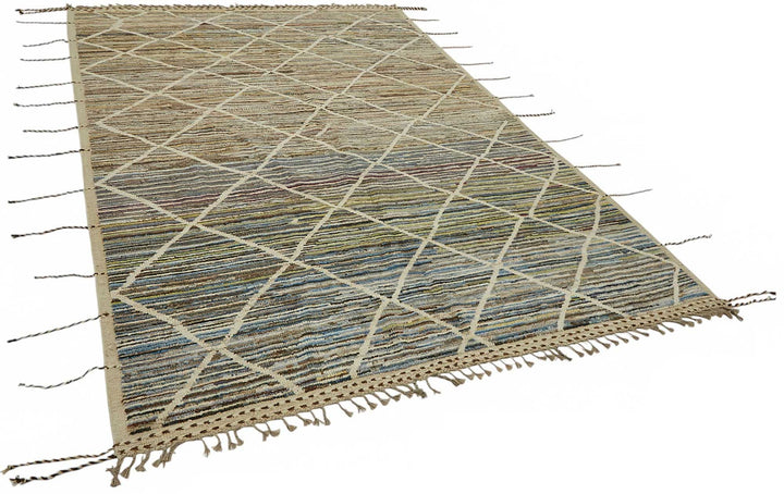 6x10 Contemporary Tribal Area Rugs - 48083