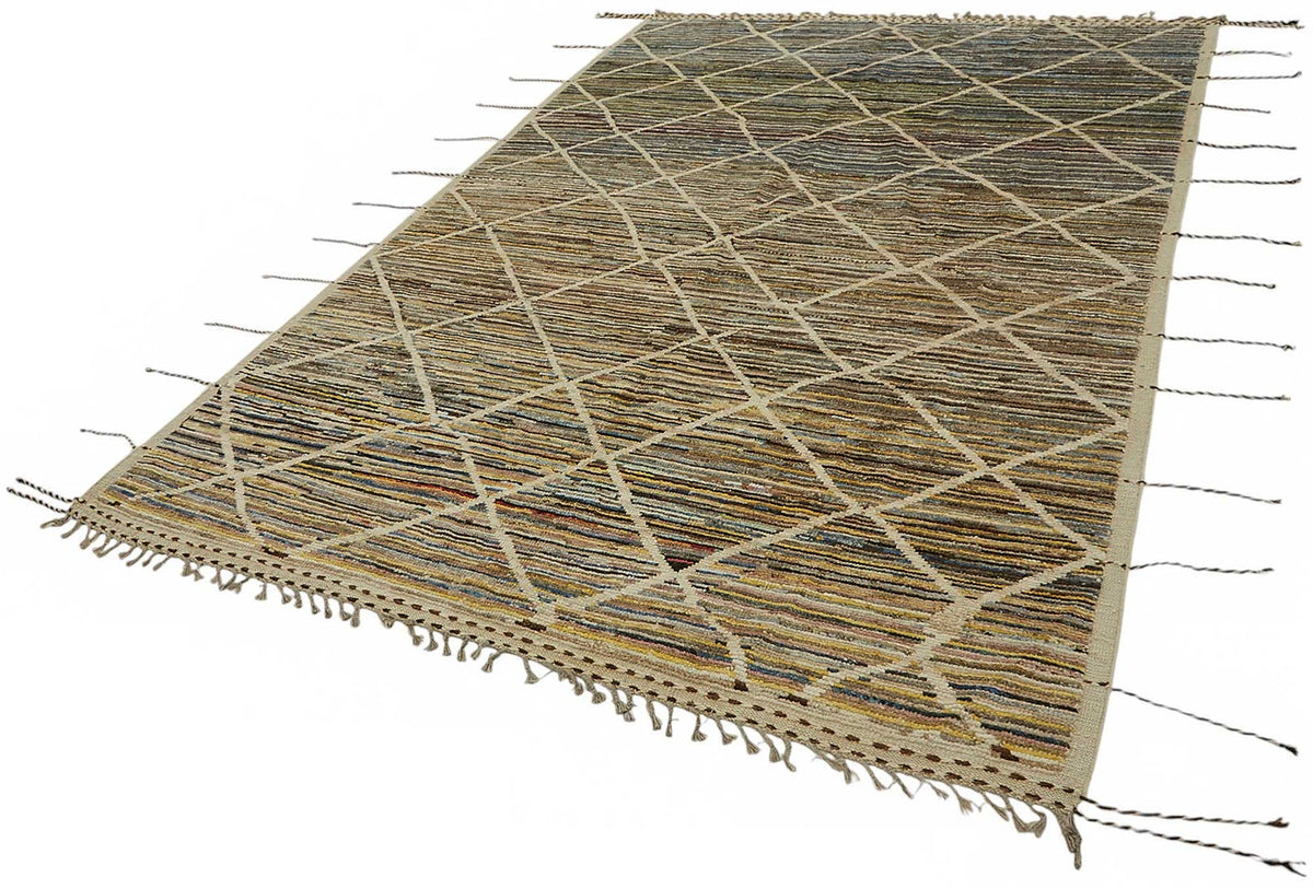 6x10 Contemporary Tribal Area Rugs - 48083