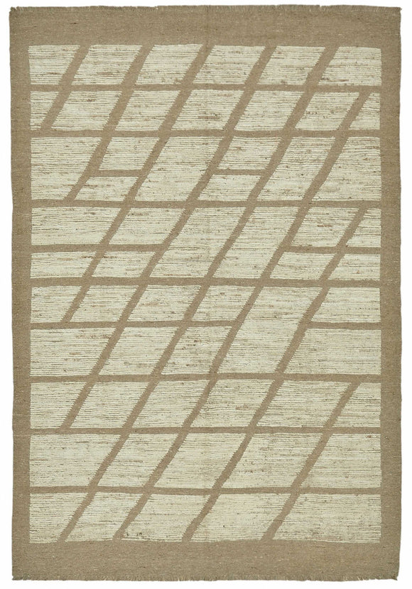 7x10 Contemporary Tribal Area Rugs - 48086