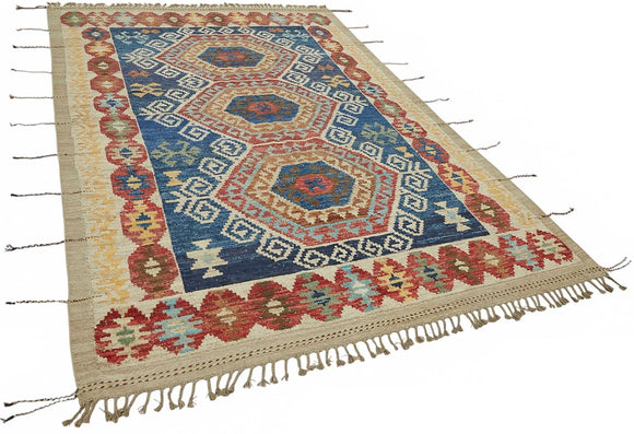 7x10 Contemporary Tribal Area Rugs - 48096