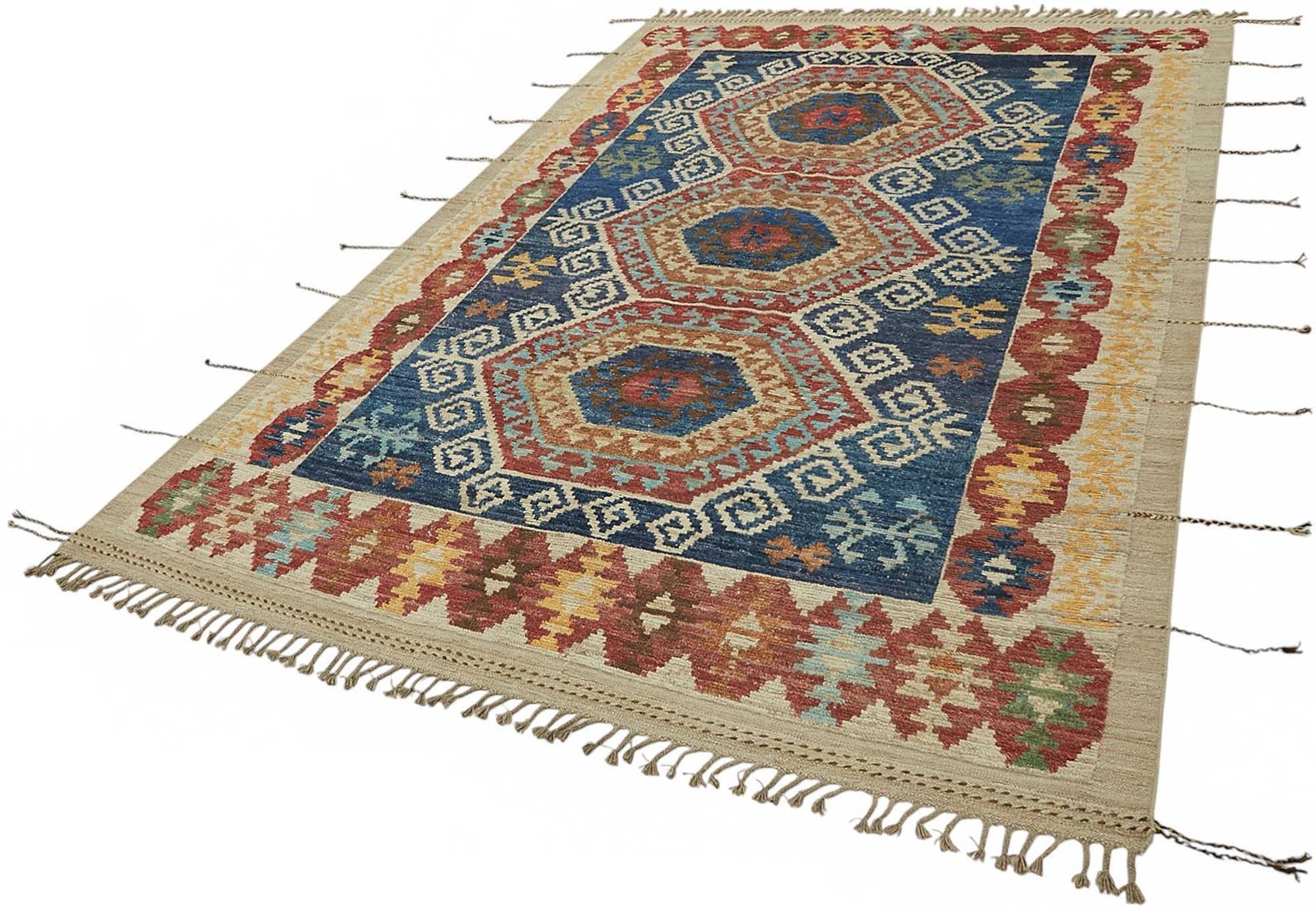 7x10 Contemporary Tribal Area Rugs - 48096