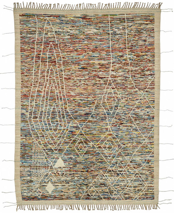 7x10 Contemporary Tribal Area Rugs - 48098