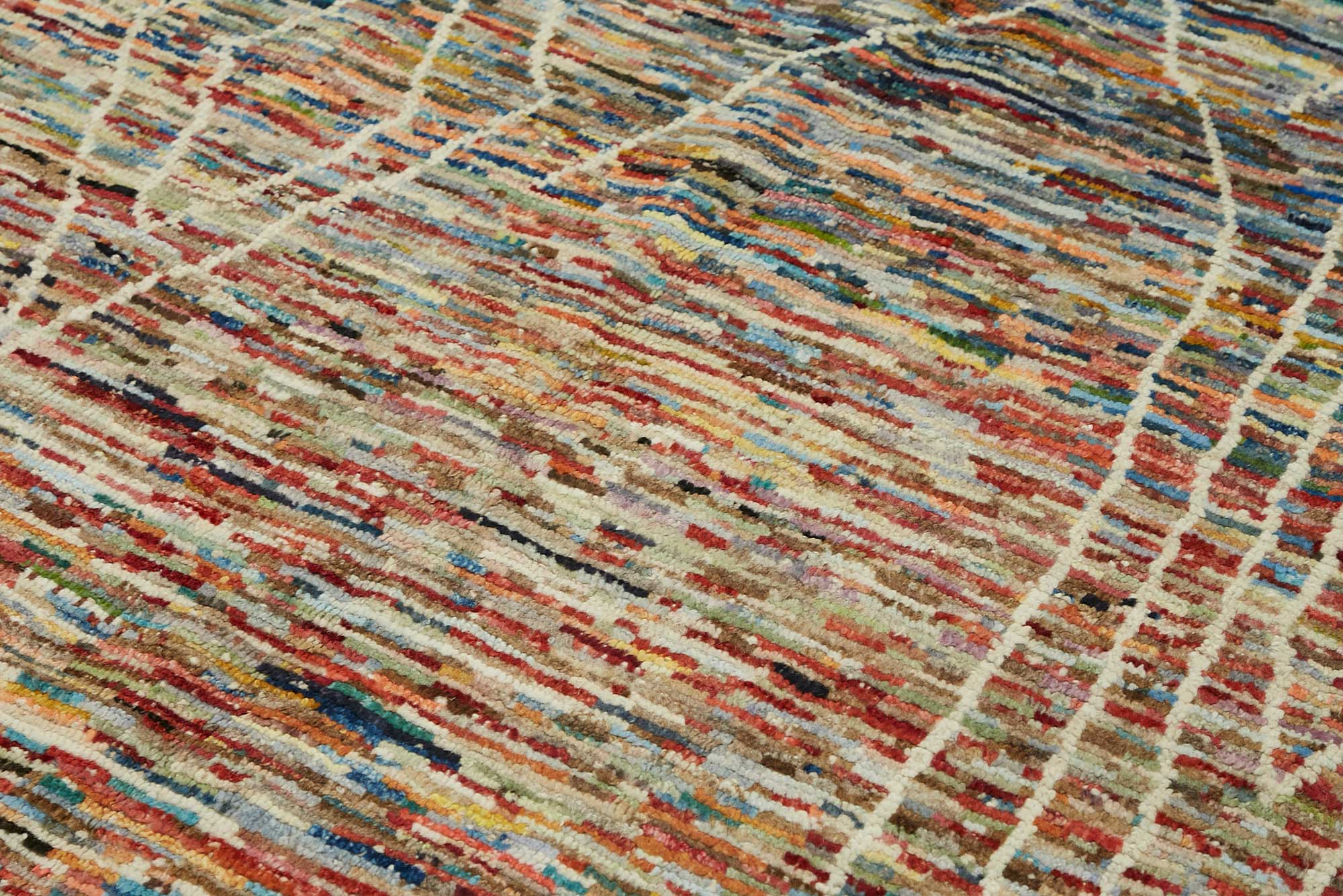 7x10 Contemporary Tribal Area Rugs - 48098