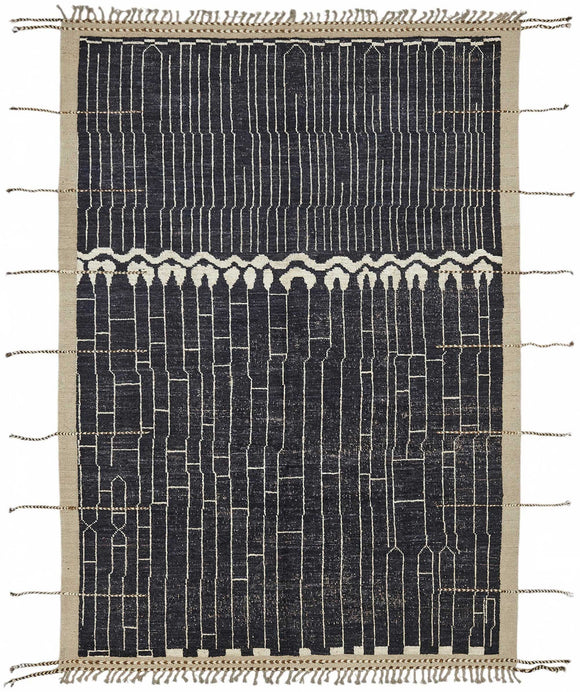 7x10 Contemporary Tribal Area Rugs - 48099