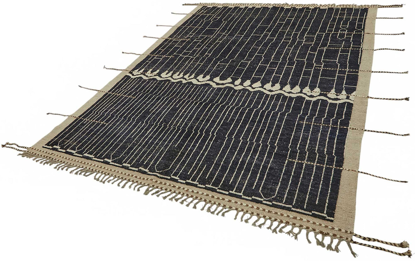 7x10 Contemporary Tribal Area Rugs - 48099