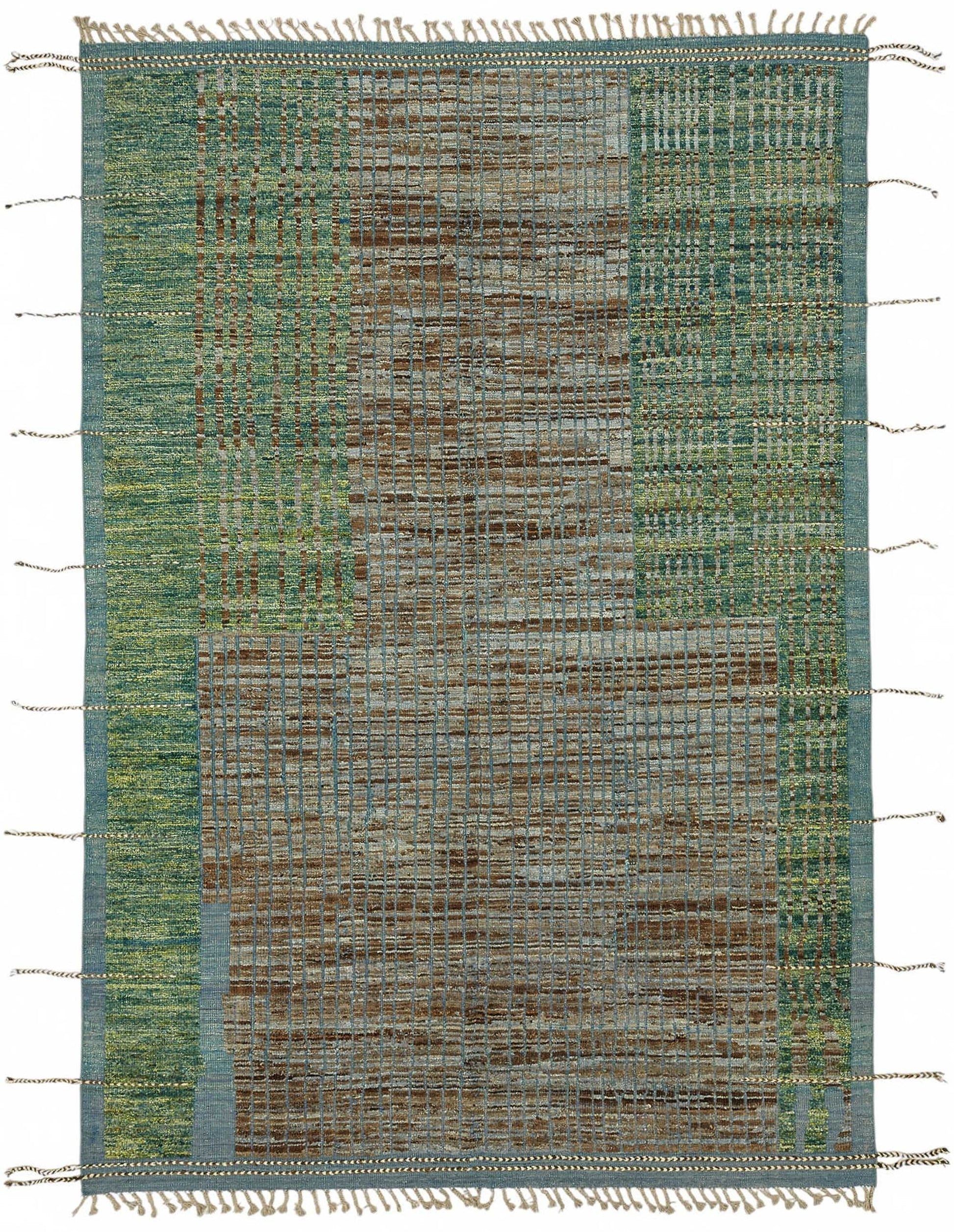 7x10 Contemporary Tribal Area Rugs - 48103