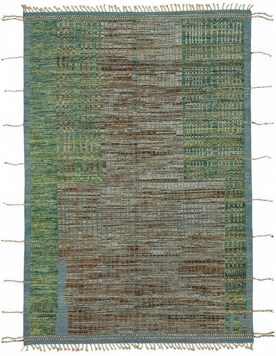 7x10 Contemporary Tribal Area Rugs - 48103