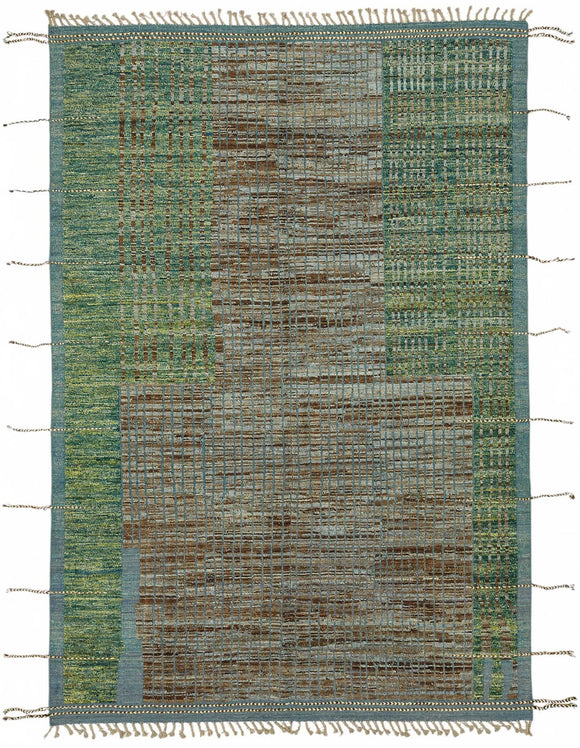 7x10 Contemporary Tribal Area Rugs - 48103