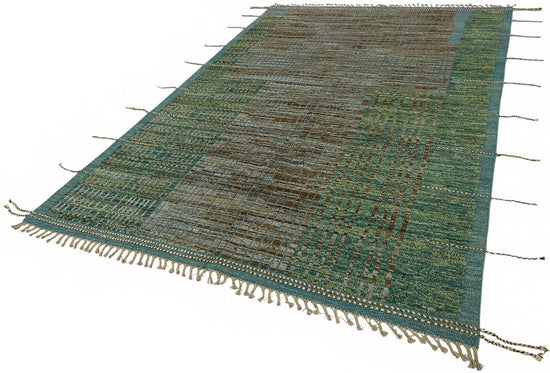 7x10 Contemporary Tribal Area Rugs - 48103