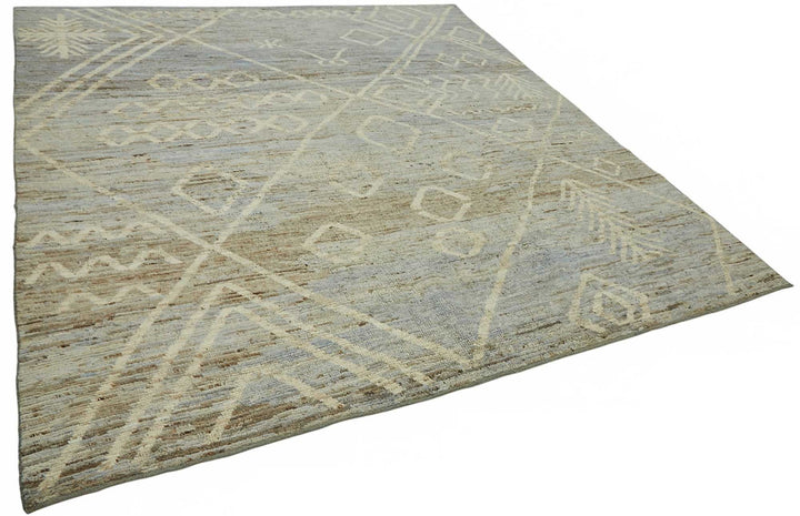 8x9 Contemporary Tribal Area Rugs - 48114