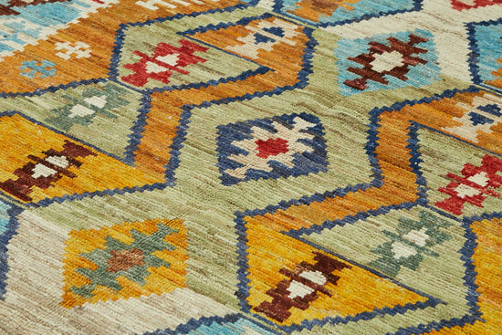 7x10 Contemporary Tribal Area Rugs - 48115