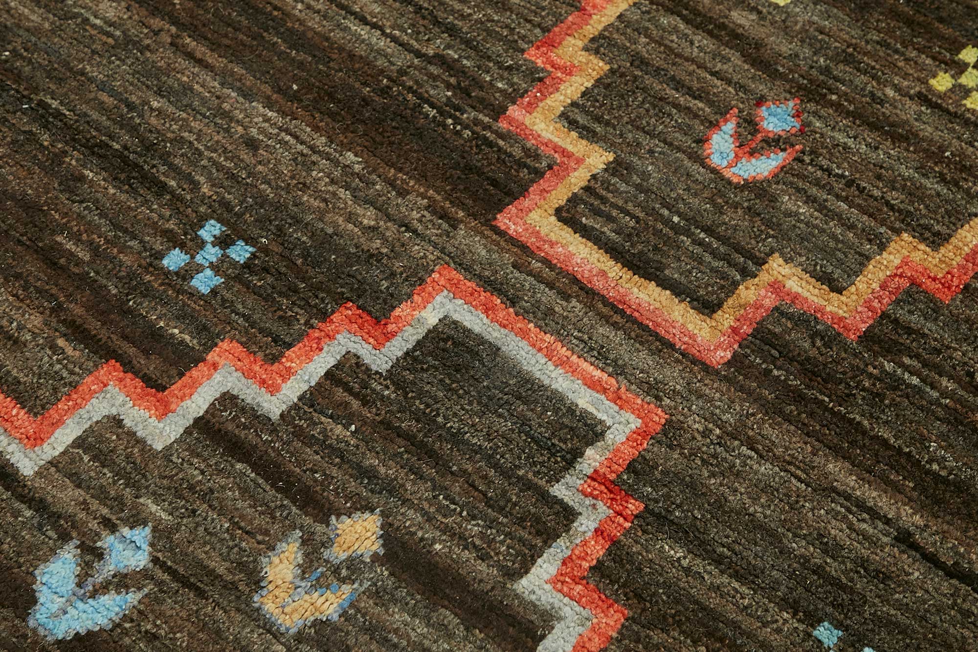 5x6 Contemporary Tribal Area Rugs - 48117