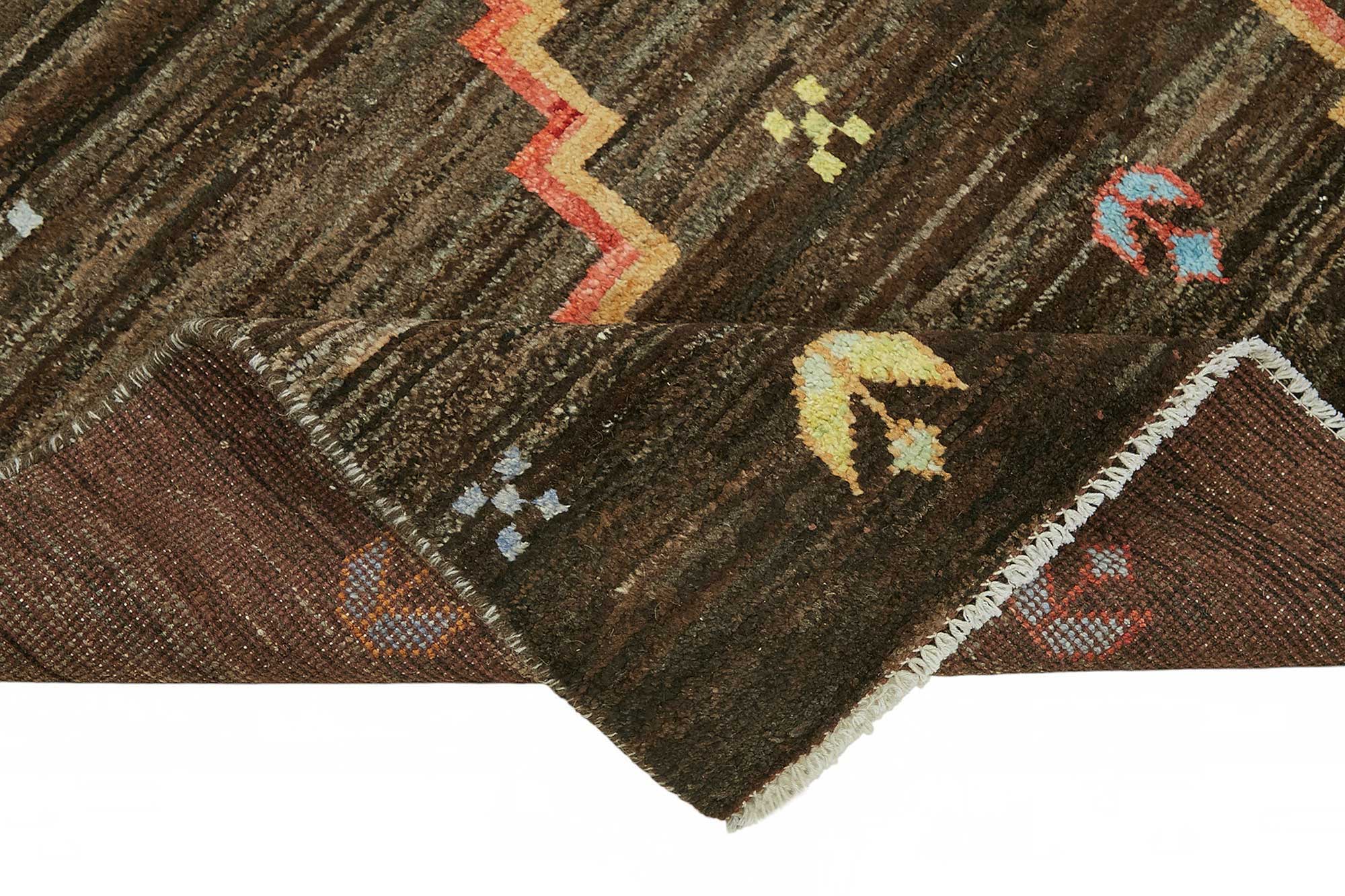 5x6 Contemporary Tribal Area Rugs - 48117