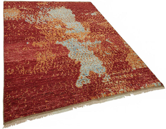 5x8 Contemporary Tribal Area Rugs - 48119