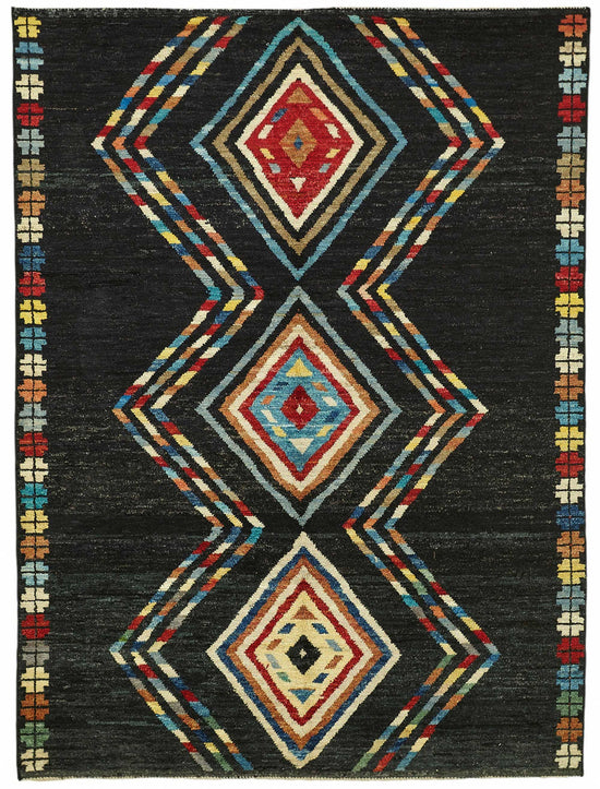 6x8 Contemporary Tribal Area Rugs - 48125