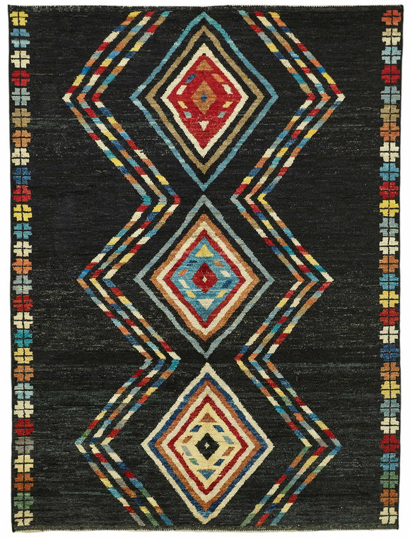 6x8 Contemporary Tribal Area Rugs - 48125