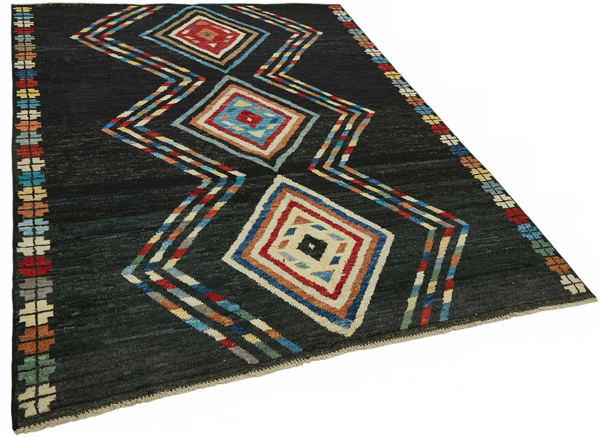 6x8 Contemporary Tribal Area Rugs - 48125
