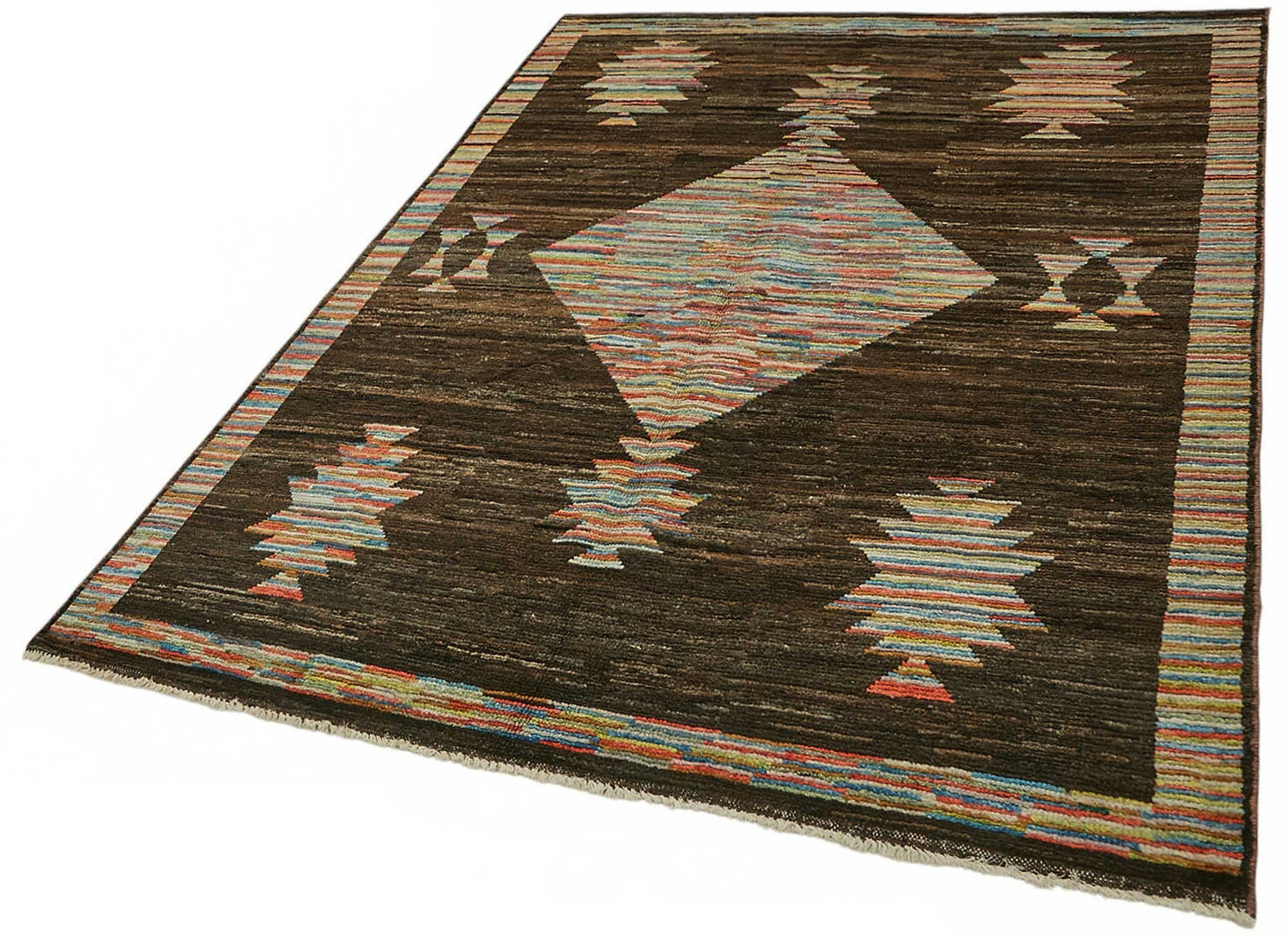 6x8 Contemporary Tribal Area Rugs - 48126
