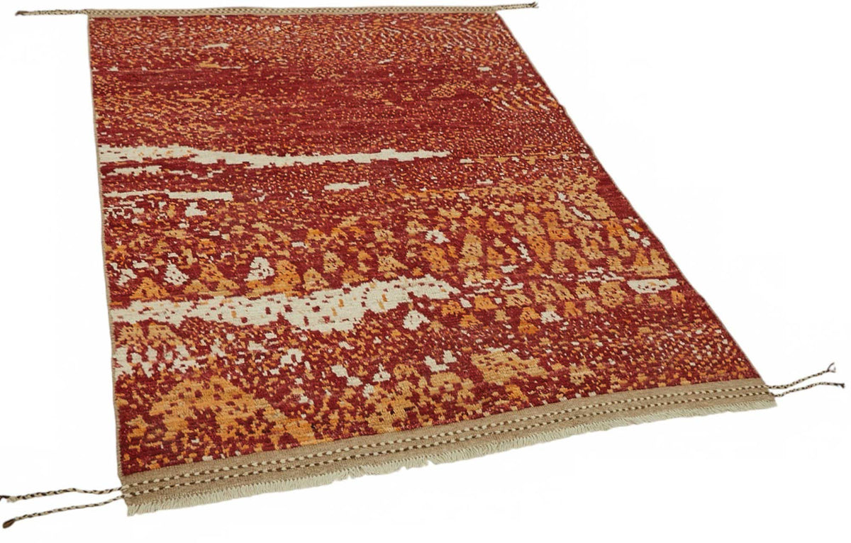 5x7 Contemporary Tribal Area Rugs - 48127