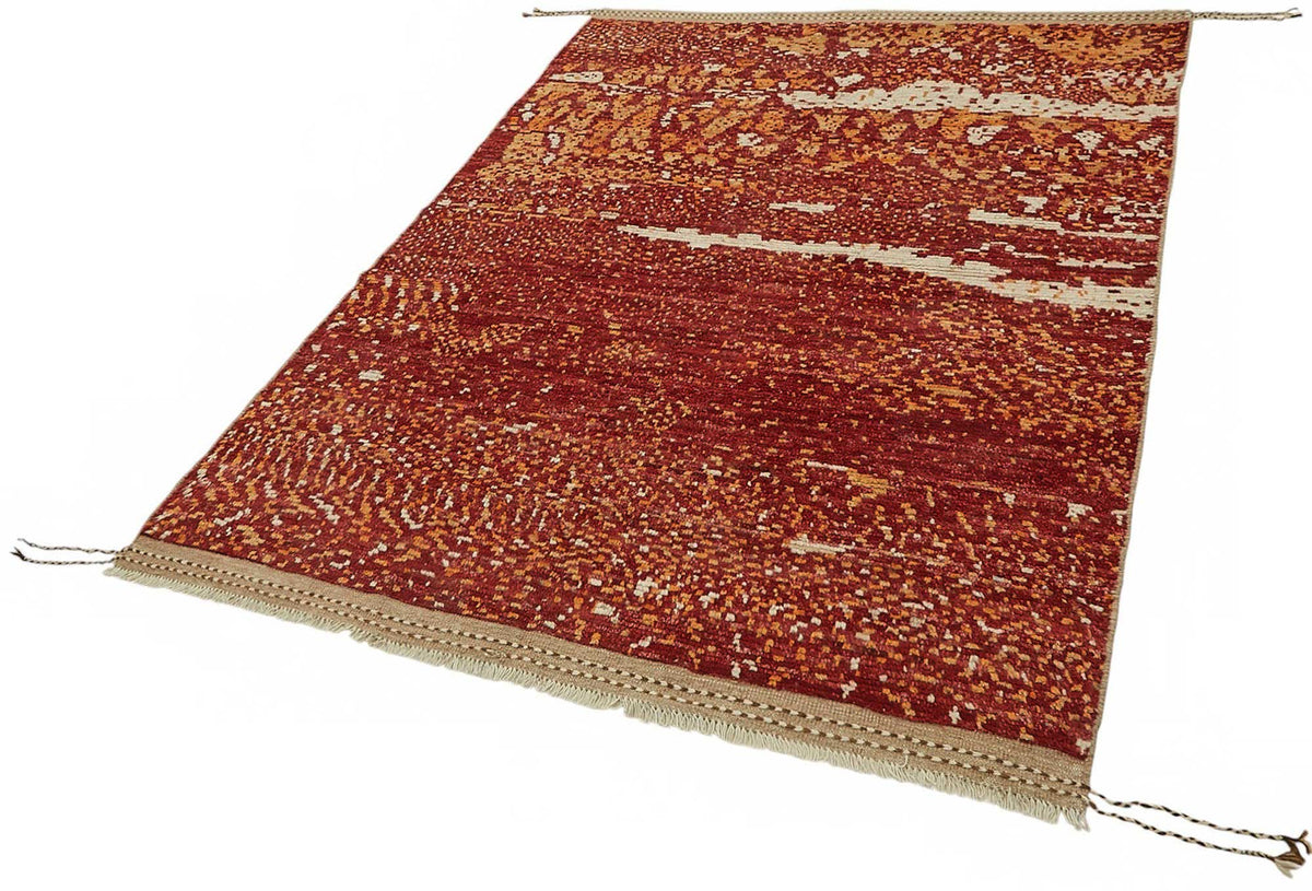 5x7 Contemporary Tribal Area Rugs - 48127