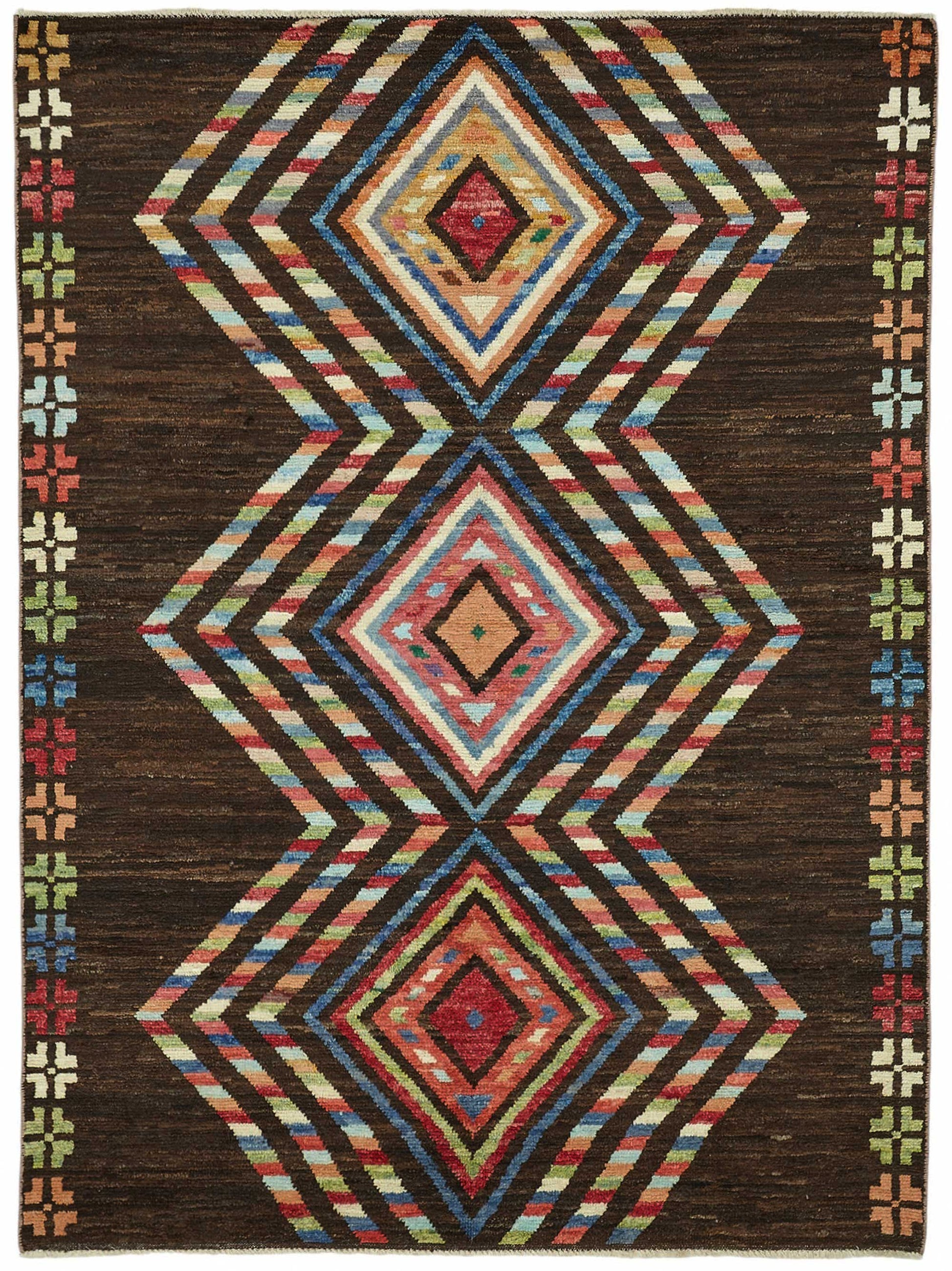 6x8 Contemporary Tribal Area Rugs - 48128
