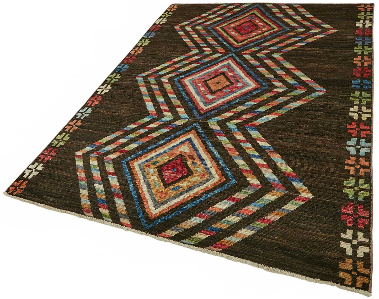 6x8 Contemporary Tribal Area Rugs - 48128