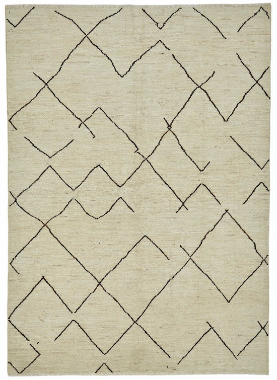 7x10 Contemporary Tribal Area Rugs - 48130