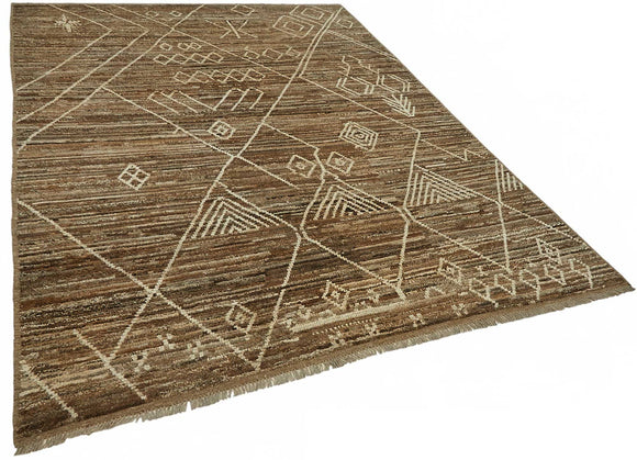 7x10 Contemporary Tribal Area Rugs - 48132