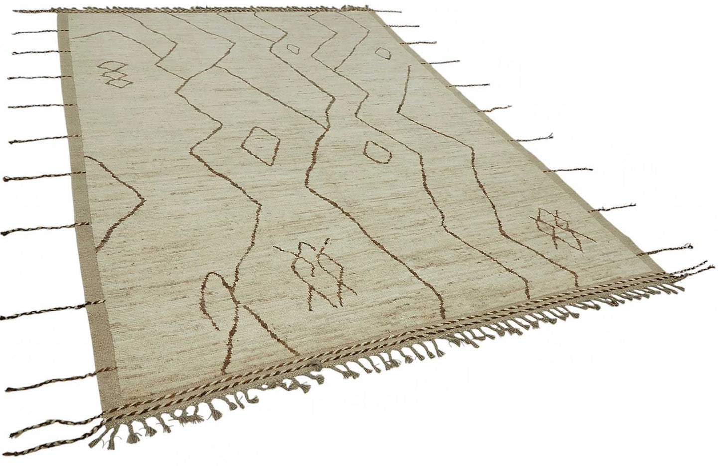 7x10 Contemporary Tribal Area Rugs - 48135