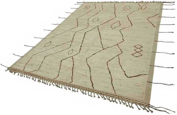 7x10 Contemporary Tribal Area Rugs - 48135