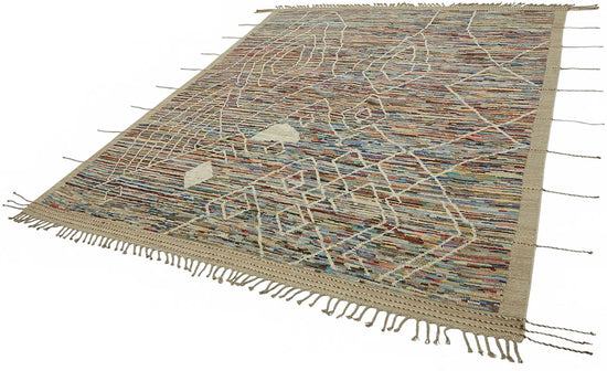 8x10 Contemporary Tribal Area Rugs - 48136