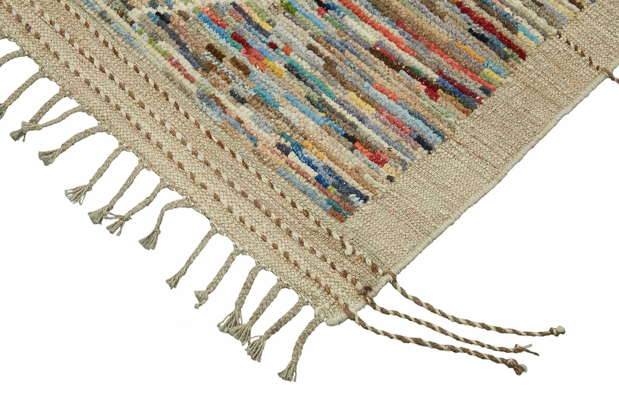 8x10 Contemporary Tribal Area Rugs - 48136