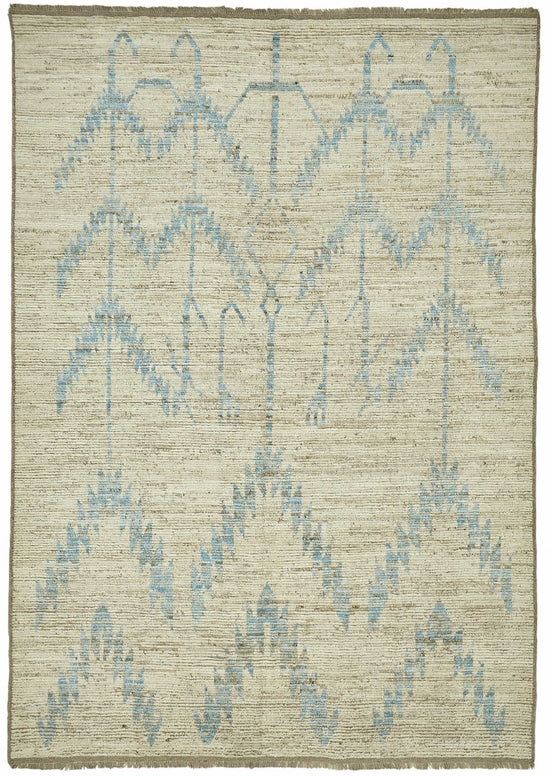 7x10 Contemporary Tribal Area Rugs - 48138